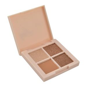 Basic Beauty Eyeshadow Quad Hot Cocoa Bomb Neutral Palette Mini Travel Palette